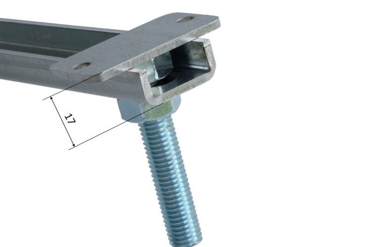 Podpora konsola uniwersalna KM350 - 80 ciepły montaż okna